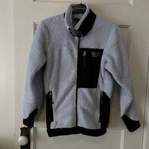 Mountain Hardwear Fleece Jacket Lavender/Arctic Blue Color